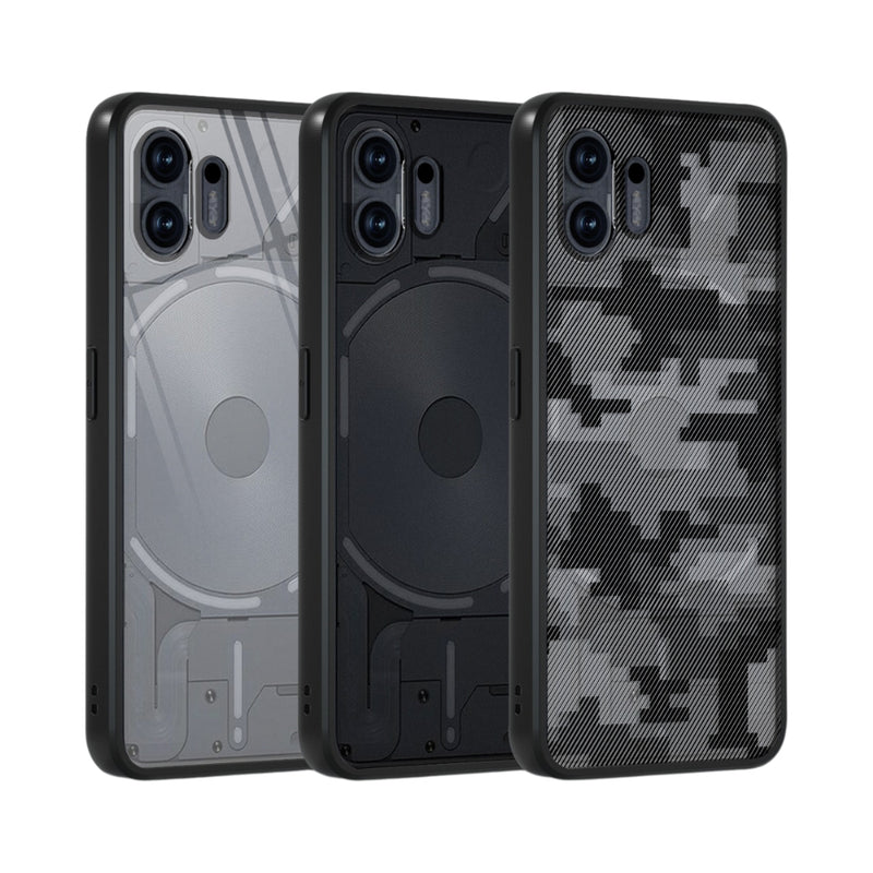 Chargez l&#39;image dans la visionneuse de la galerie, Nothing Phone (2) - IBMRS Camouflage Shockproof Transparent Matte Phone Case
