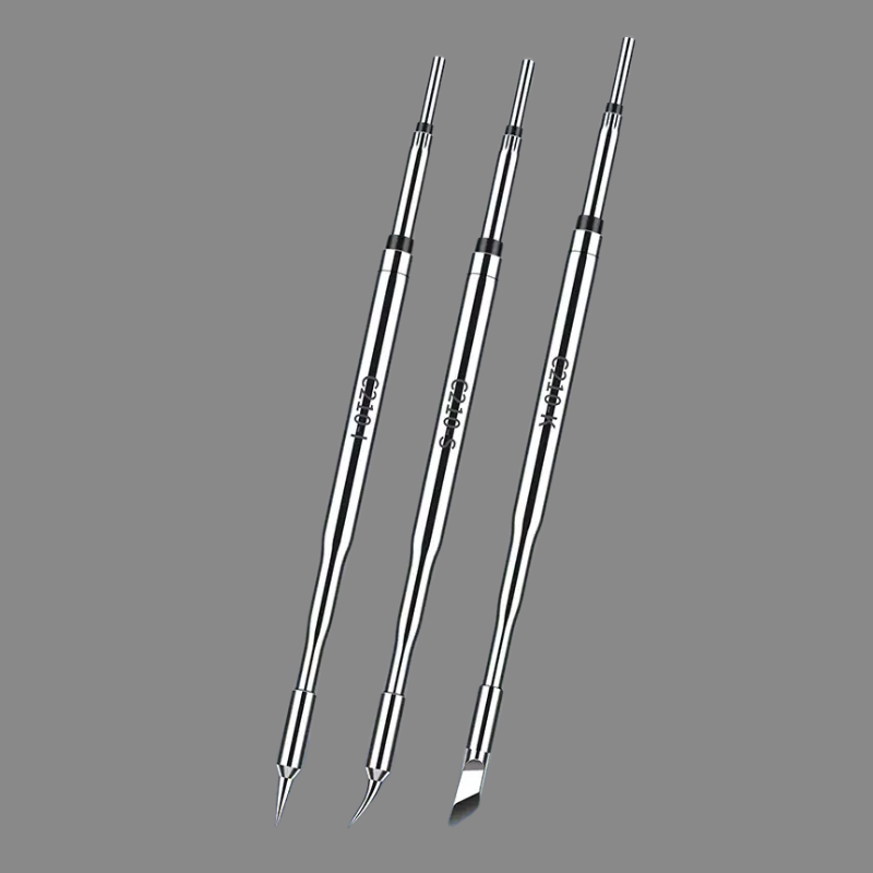 Load image into Gallery viewer, [LXZ924211] C210 Soldering Iron Tip Replacement Compatible with JBC T26 Soldering Station Handle, Soldering Iron, Soldering Bent Tip Knife Head - Polar Tech Australia

