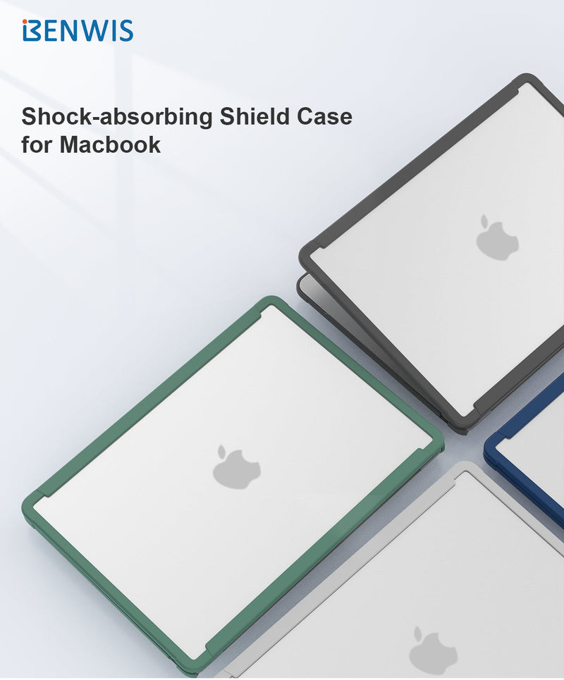 Load image into Gallery viewer, Benwis Apple MacBook Air 13.3&quot; A1932,A2179,A2337 Shock-absorbing Shield Shockproof Heavy Duty Tough Case Cover - Polar Tech Australia

