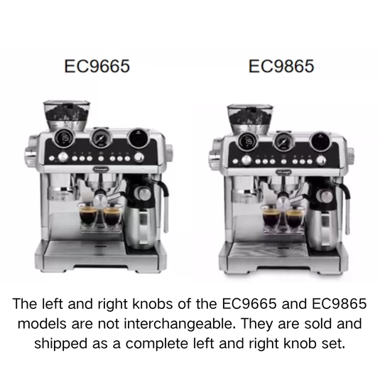 Genuine Original DeLonghi Coffee Machine EC9665 EC9865 Series - Knob Replacement Parts