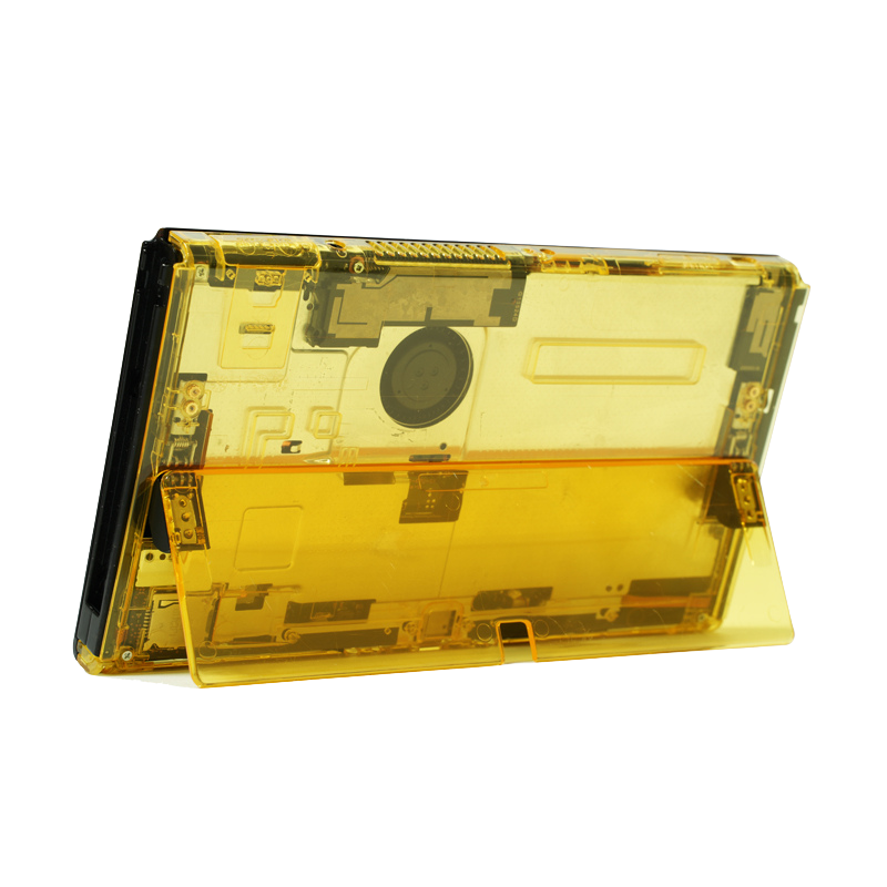 Load image into Gallery viewer, Nintendo Switch OLED Back Cover transparent mod replacement shell DIY customization kit. - Polar Tech Australia
