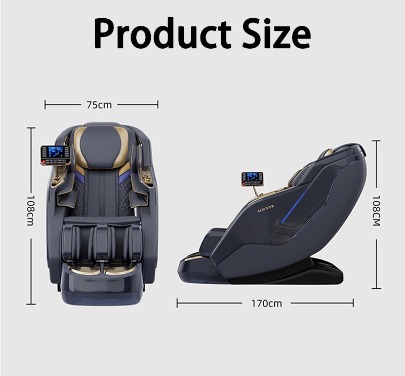 Load image into Gallery viewer, [M5 Max][Voice Control][AI Version] Luxury iMassage 9D Full-body Multi-function Zero-Gravity Bluetooth Speaker Massage Chair
