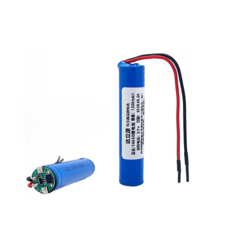 Cargue la imagen en el visor de la galería, [With Connector] 14650 1200mAh 3.7V Rechargeable Li-Ion Battery
