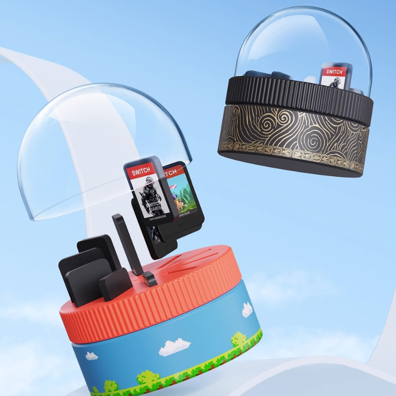 Load image into Gallery viewer, Switch Rotating Game Card Storage Tower - Polar Tech Australia
