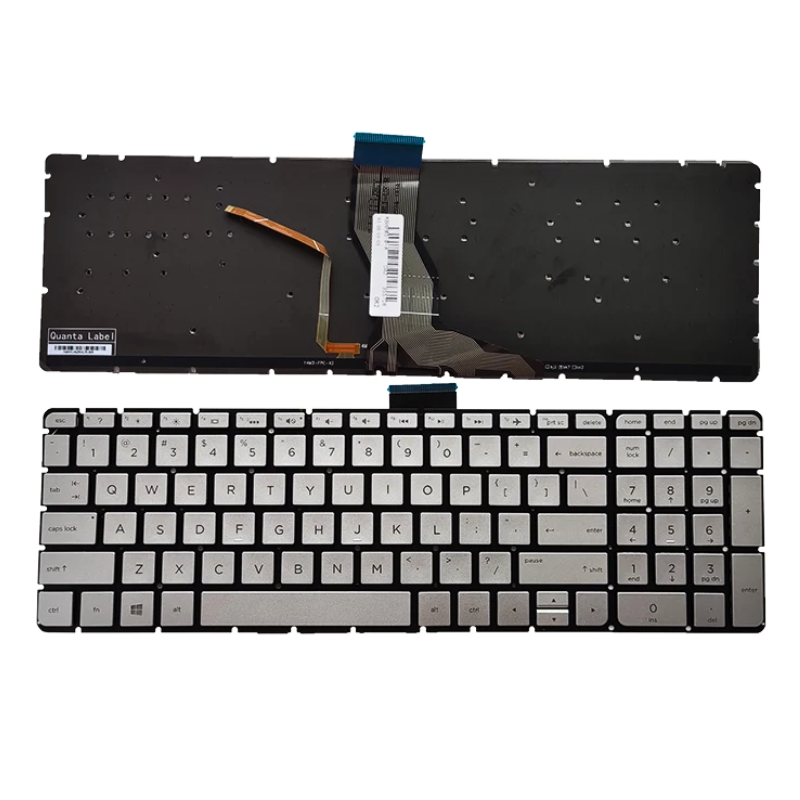 Load image into Gallery viewer, HP 15-AB500 15-AB000 15-AB100 15-AB525 15-AB066 15-AB200 17-G119D Series - Laptop Keyboard With Back Light US Layout - Polar Tech Australia
