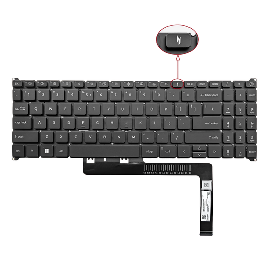 Acer Nitro V15 ANV15 ANV15-41 ANV15-51 Series - Laptop Keyboard With Backlit US Layout