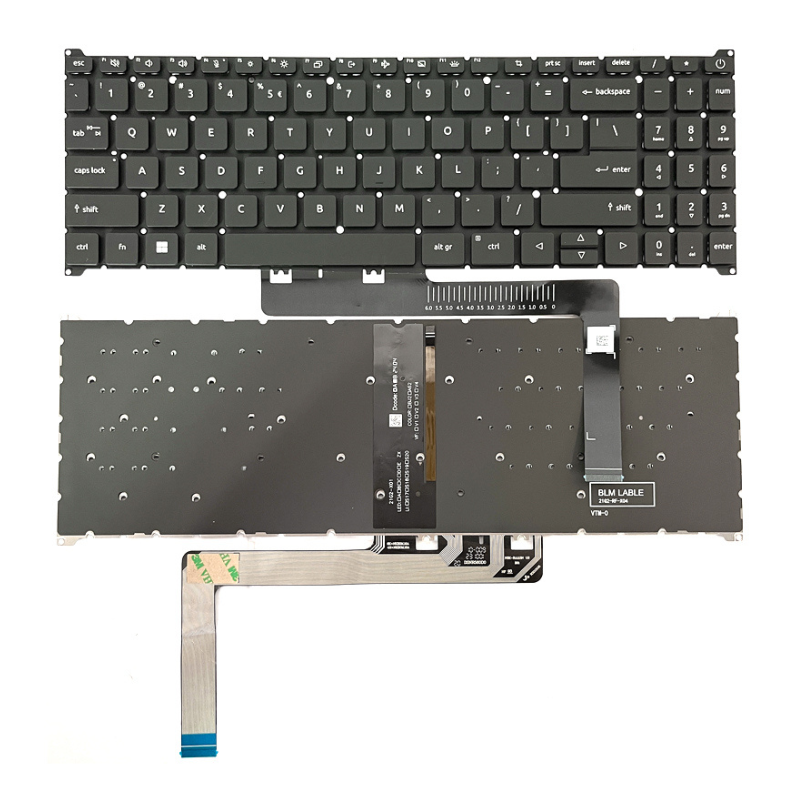 Cargue la imagen en el visor de la galería, Acer Aspire Go 15 AG15-41PT AG15-42P / Extensa EX215-34 EX215-35 Series - Laptop Keyboard With Backlit US Layout
