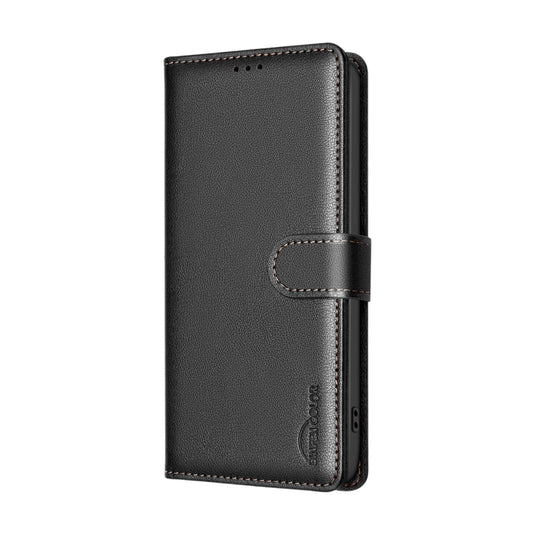 Motorola Moto G05 - Litchi Texture RFID Anti-theft Leather Phone Case