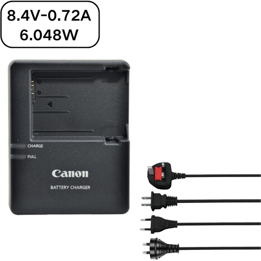 [LC-E8C][8.4V-0.72A]  Canon LP-E8 Battery / EOS 700D 600D 650D 550D Series - Camera Charger Power Supply Adapter