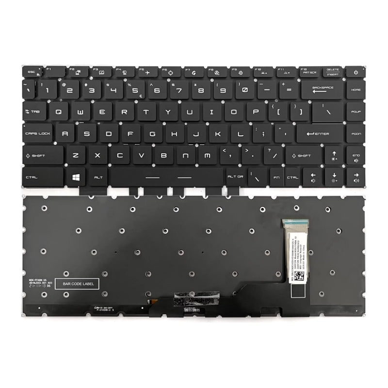 Load image into Gallery viewer, MSI GS66 Stealth GE66 Raider GP66 &amp; Stealth 15M MS-1541 MS-1551 MS-1562 MS-1563 MS-1571 Series - Laptop Keyboard With Backlit US Layout
