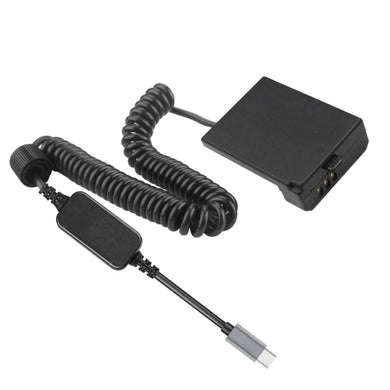 [LP-E10][Type-C] Canon EOS T6 T5 T3 - Cameras Spring Cable Dummy Battery - Polar Tech Australia