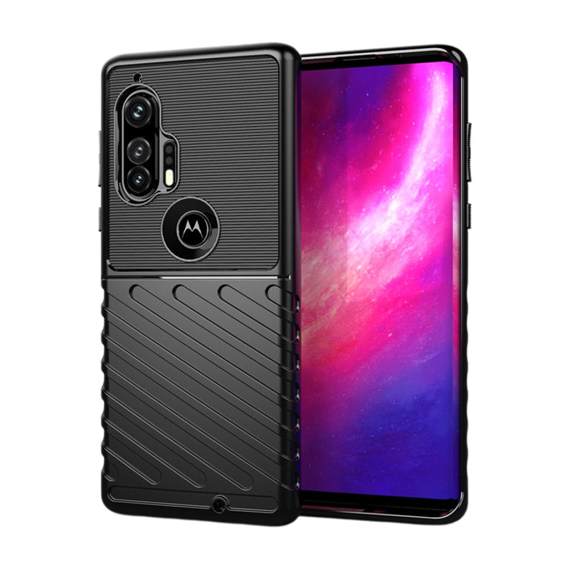 Load image into Gallery viewer, Motorola Moto Edge Plus 2020 - Thunder Series Twill Texture Thickened Anti-fall Protection TPU Case - Polar Tech Australia
