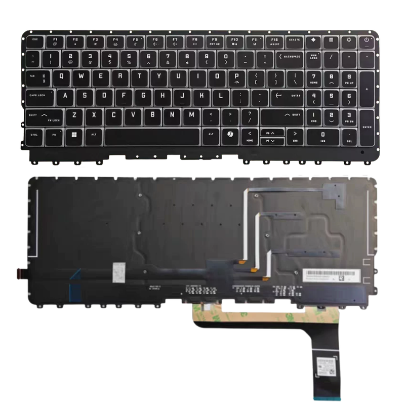 Chargez l'image dans la visionneuse de la galerie, HP OMEN MAX 16-AH 16-AK TPN-I143 Series - Laptop Keyboard With Backlit US Layout
