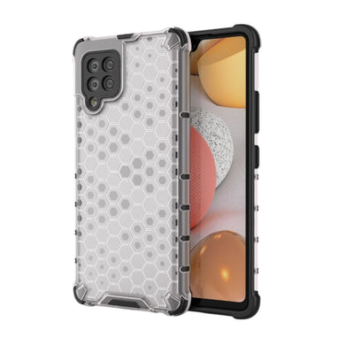 Samsung Galaxy A42 5G (SM-A426) - Honeycomb Transparent Shockproof Protection Case