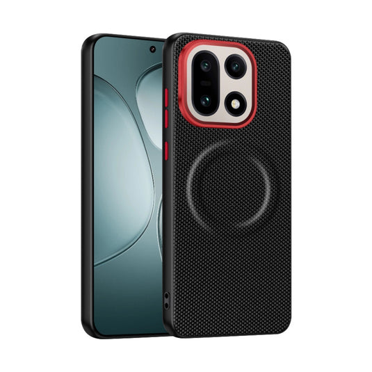 OnePlus 15 - Woven Texture Magnetic Shockproof Case