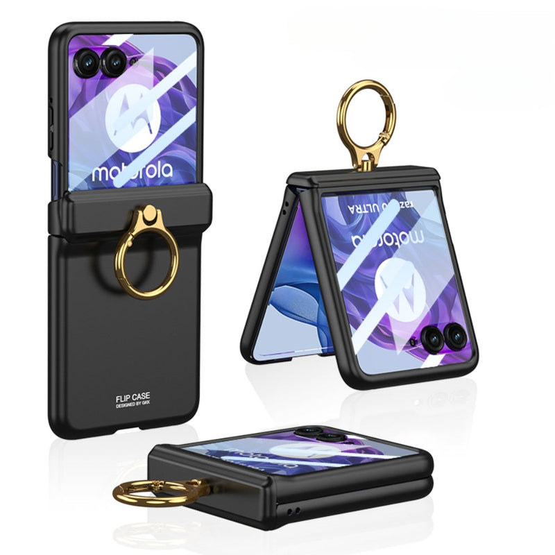 Chargez l&#39;image dans la visionneuse de la galerie, [With Ring Stand] Motorola Razr 50/Ultra - Magnetic Hinge Shockproof Phone Case - Polar Tech Australia
