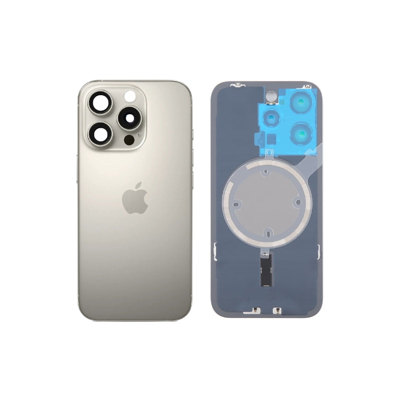 Chargez l&#39;image dans la visionneuse de la galerie, [Assembly] Apple iPhone 16 Pro - Glass Battery Back Glass Cover with Camera Lens Cover + MagSafe Magnet - Polar Tech Australia
