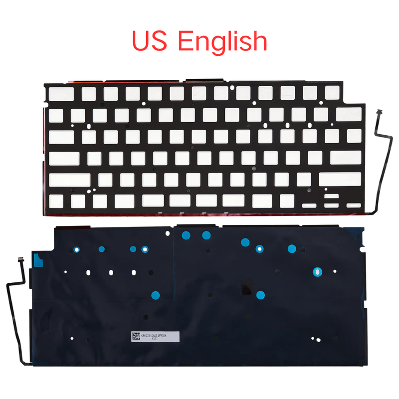 Load image into Gallery viewer, MacBook Air 15" A2941 (2023) - Keyboard Backlight Sheet US UK English Layout
