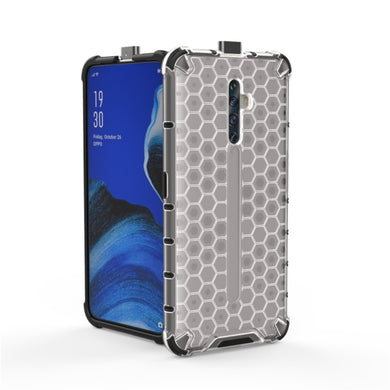 OPPO Reno2 Z (CPH1945, CPH1951) - Honeycomb Transparent Shockproof Protection Case - Polar Tech Australia