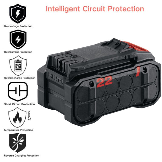 Genuine Original Hilti B 22-110 22V/5.2A - Replacement Electrical Tool Li-ion Battery - Polar Tech Australia