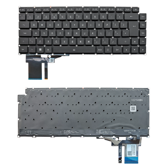 Gigabyte AERO 16 OLED BKF BSF 2023 Series - Laptop Keyboard With Backlit UK US English Layout - Polar Tech Australia