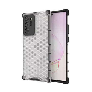 Samsung Galaxy Note 20 (SM-N980, SM-N981) - Honeycomb Transparent Shockproof Protection Case