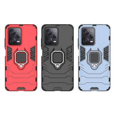 Xiaomi Redmi Note 12 Pro Plus - Heavy Duty Armor Case With Ring Holder Stand - Polar Tech Australia