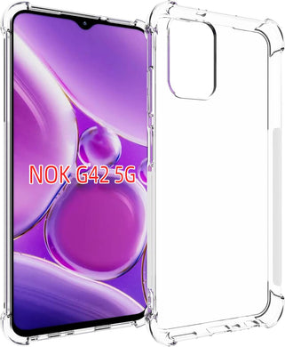 Nokia G42/G310 - AirPillow Cushion Transparent Soft Clear TPU Four Corners Protective Case - Polar Tech Australia