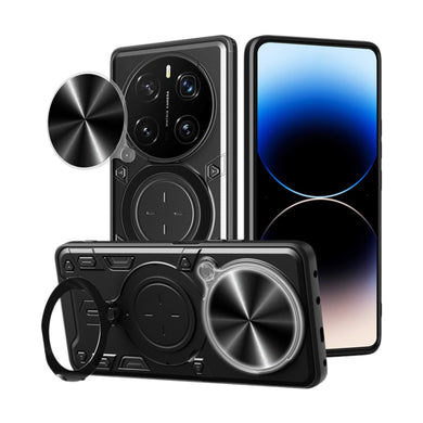 Honor Magic7 Pro (PTP-N49, PTP-AN10) - Heavy Duty Sliding Camshield Ringer Holder Phone Case