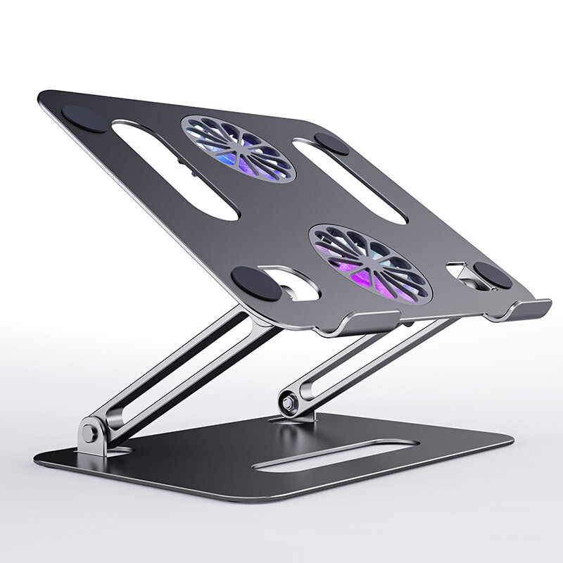 Load image into Gallery viewer, Height-Adjustable Laptop Cooling Pad with Quiet Fan - Perfect for Home or Office - Polar Tech Australia

