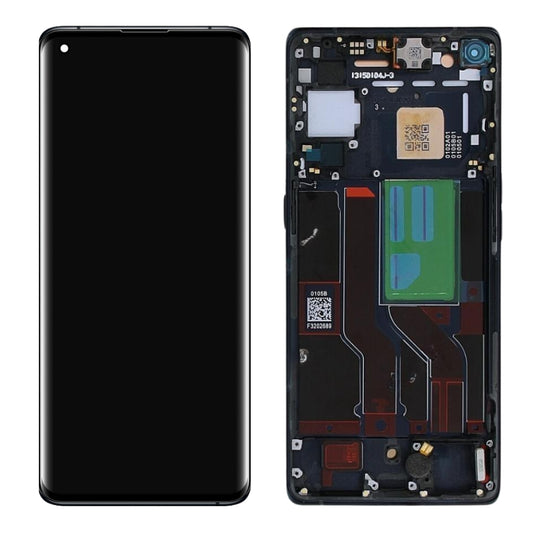 [With Frame] OPPO Find X3 Neo (CPH2207) - AMOLED LCD Display Touch Digitizer Screen Assembly - Polar Tech Australia