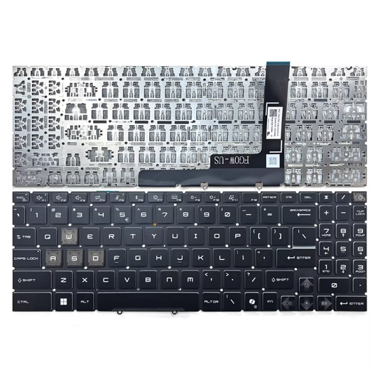MSI Katana A15 A17 AI B8V B8VE B8VF B8VG Series - Laptop Keyboard With Backlit US layout