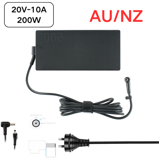 [20V-10A/200W][4.5x3.0 & 4.5*2.9mm] ASUS Vivobook Pro 15 OLED N6506 N6506CU N6506MV Series - Laptop AC Power Supply Adapter Charger