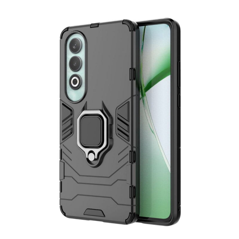 Chargez l&#39;image dans la visionneuse de la galerie, OnePlus Nord CE4 Lite - Heavy Duty Armor Case With Ring Holder Stand
