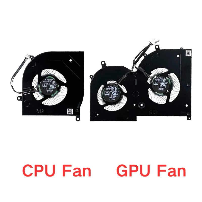 Load image into Gallery viewer, MSI Creator Z17 MS-17N1 HX Studio Series - Laptop CPU &amp; GPU Cooling Fan - Polar Tech Australia
