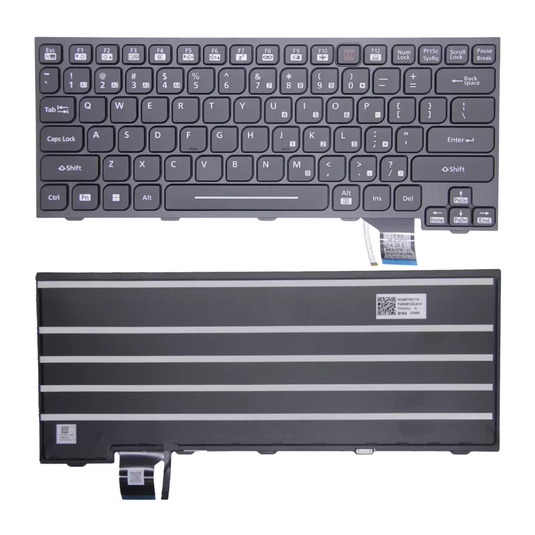 Panasonic Toughbook FZ-55 FZ-40 - Laptop Keyboard With Backlit US English Layout