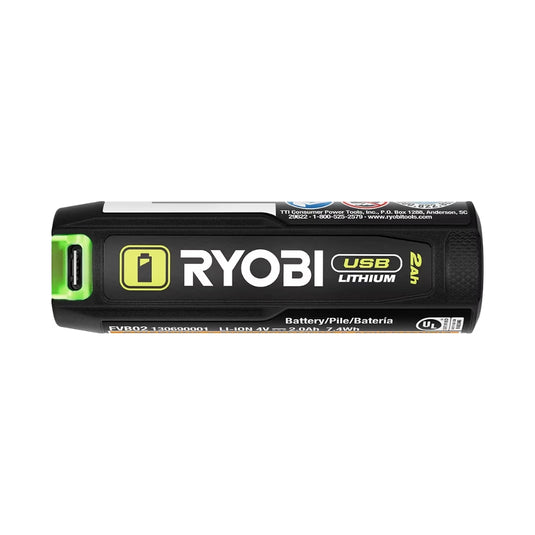 [FVB02] Ryobi USB Lithium - Replacement Electrical Tool Li-ion Battery - Polar Tech Australia
