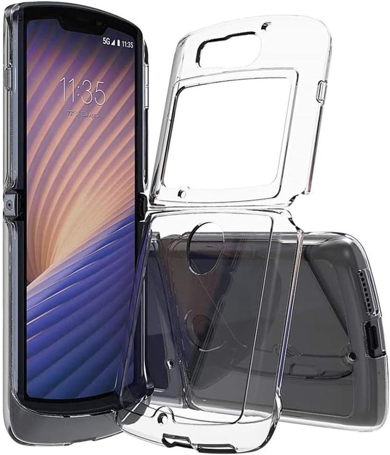 Chargez l&#39;image dans la visionneuse de la galerie, Motorola Moto Razr 5G 2020 - AirPillow Cushion Transparent Soft Clear TPU Case - Polar Tech Australia
