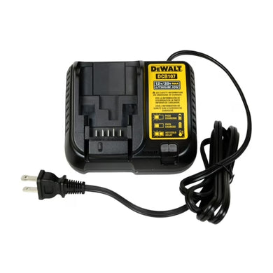 [DCB107][10.8V~18V / 12V~20V MAX-1.25A] Genuine Original DeWalt Fast Charger Electrical Tool Li-ion Battery - Replacement Charger - Polar Tech Australia