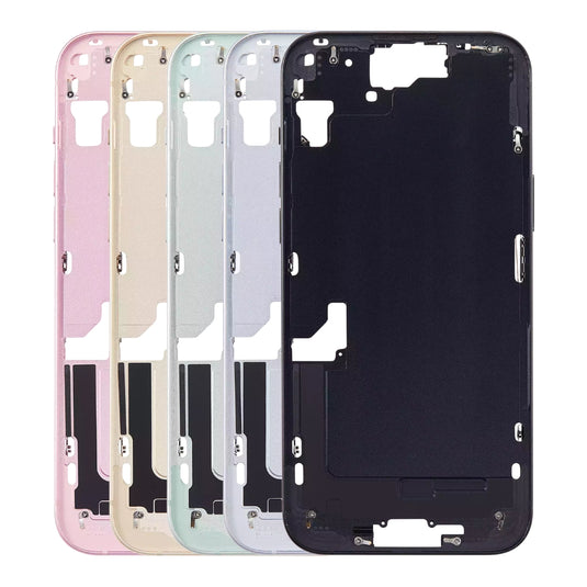 [No Built-in Parts] Apple iPhone 15 Plus - Middle Housing Frame (US Without SIM Tray Version)