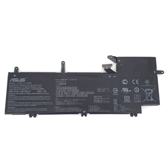[C31N1704] ASUS ZenBook Flip 15 UX561UD Q535UD-BI7T11 C31N1704 Replacement Battery - Polar Tech Australia