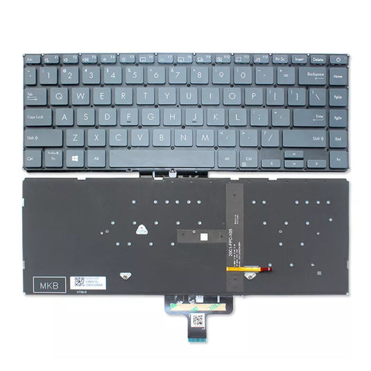 ASUS ZenBook 14 UX435 UX435F UX435EG - Keyboard With Back Light US Layout Replacement Parts - Polar Tech Australia