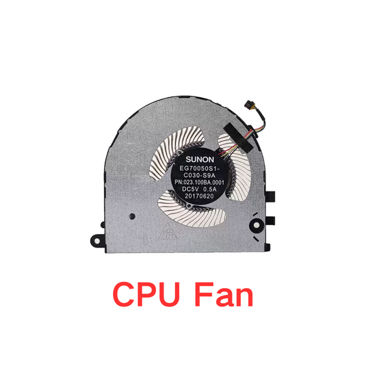 Lenovo IdeaPad 720S-15IKB 720S Touch-15IKB Series - Laptop CPU & GPU Cooling Fan Cooler