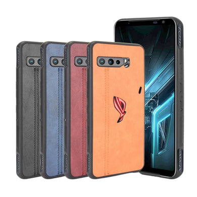 Asus ROG Phone 3 - Luxury PU Leather Shockproof Case