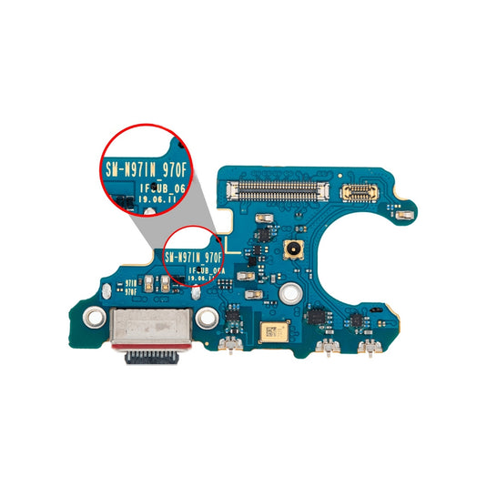 Samsung Galaxy Note 10 (SM-N970F) Port de chargement/port prise casque/assemblage de carte de signal