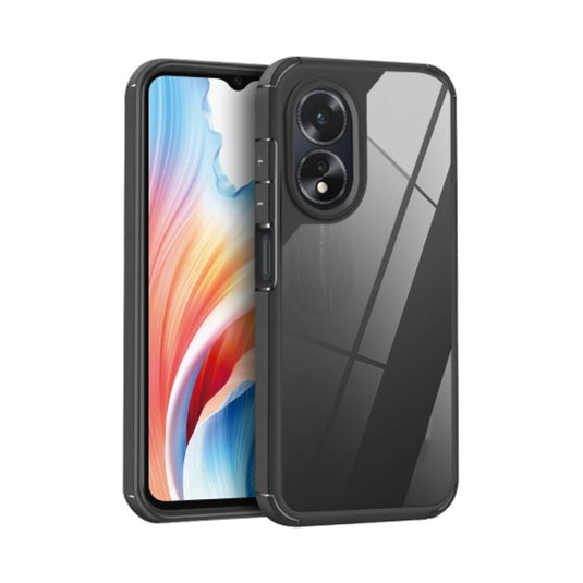 OPPO A38 & A18 - Acrylic + TPU Transparent Shockproof Phone Case - Polar Tech Australia