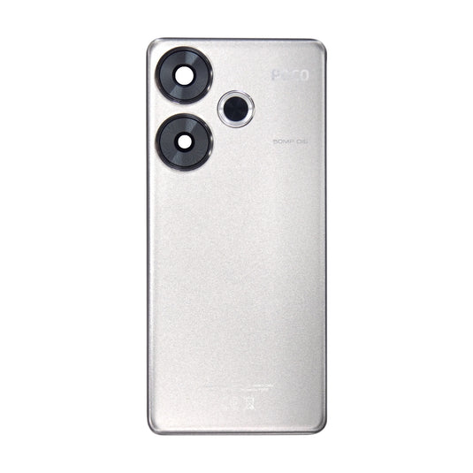 [With Camera Lens] Xiaomi Poco F6 - Back Rear Battery Glass Panel Cover