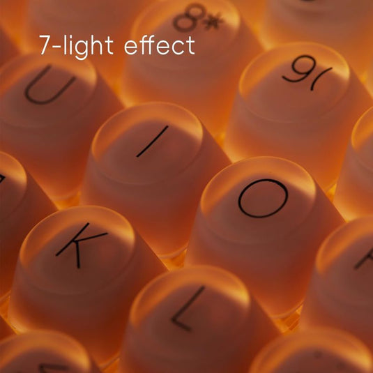 LOFREE DOT Foundation Mechanical 75% Rechargeable Hot-swappable Keyboard Girl Gift - Polar Tech Australia
