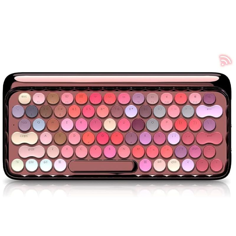 Load image into Gallery viewer, Lofree Rose Gold Mechanical Keyboard Girl&#39;s Gift
