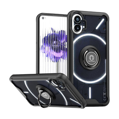 Nothing Phone (1) - Armor Matte Magnetic Ring Stand Case